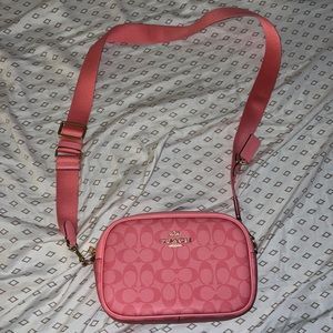 Pink Coach Crossbody